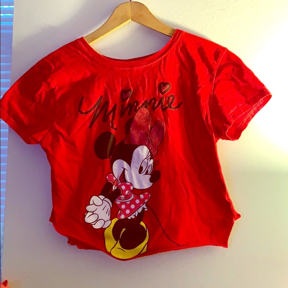 A Minnie crop top